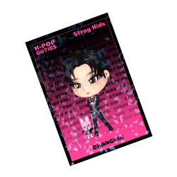 Pocztówka holograficzna Stray Kids (ROCK-STAR) - Changbin