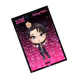 Pocztówka holograficzna Stray Kids (ROCK-STAR) - Han