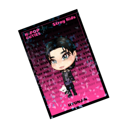Pocztówka holograficzna Stray Kids (ROCK-STAR) - Hyunjin