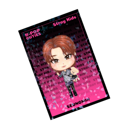 Pocztówka holograficzna Stray Kids (ROCK-STAR) - Seungmin