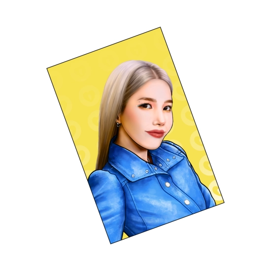 Perłowa pocztówka MAMAMOO - Solar