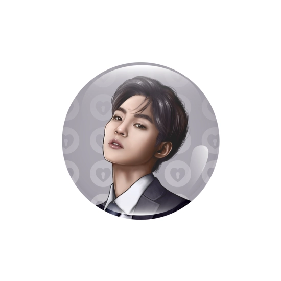 Perłowa przypinka The Rose - Woosung