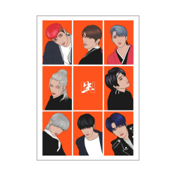 Mini plakat A3 - Stray Kids IN LIFE