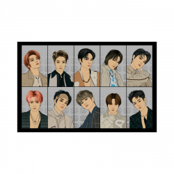 Mini plakat A3 - NCT 127 Resonance