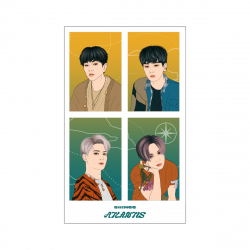 Mini plakat A3 - SHINee Atlantis