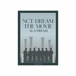 Mini plakat A3 NCT DREAM THE MOVIE : In A DREAM