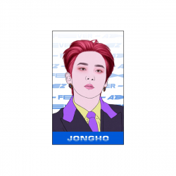 Karta przezroczysta ATEEZ ZERO : FEVER -  Jongho