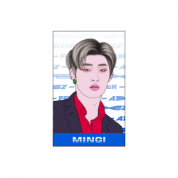 Karta przezroczysta ATEEZ ZERO : FEVER -  Mingi