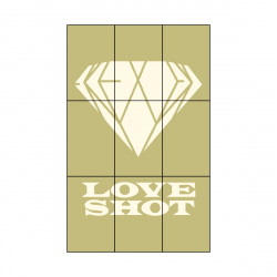 Zestaw perłowych kart - EXO Love Shot