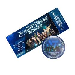 Holograficzna przypinka SEVENTEEN [RIGHT HERE] WORLD TOUR IN CINEMAS (wersja 1) + BILET GRATIS!