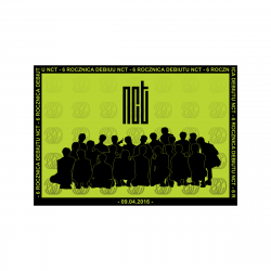 Mini plakat A4 - NCT 6 Rocznica Debiutu