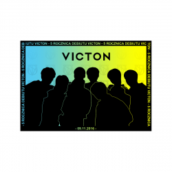 Mini plakat A3 - VICTON 5 Rocznica Debiutu