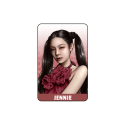 Karta przezroczysta BLACKPINK - Jennie