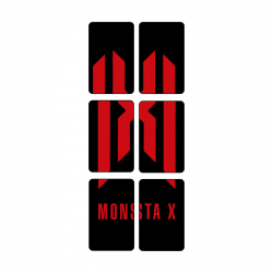 Zestaw perłowych kart - Monsta X - FATAL LOVE