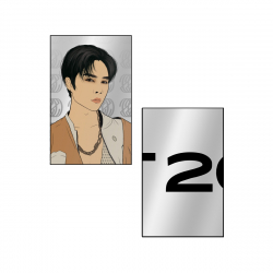 Srebrna karta NCT 127 Resonance - Johnny