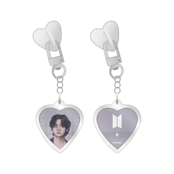 Brelok serce do telefonu BTS - V
