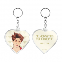 Brelok serce EXO Love Shot - Sehun