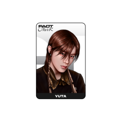 Karta przezroczysta NCT 127 Fact Check - Yuta
