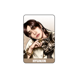Karta przezroczysta Stray Kids - Hyunjin
