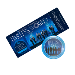 Holograficzna przypinka ZEROBASEONE THE FIRST TOUR: TIMELESS WORLD (wersja 1) + BILET GRATIS!