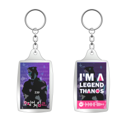 Brelok holograficzny Squid Game 2 - Thanos