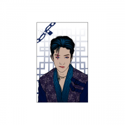 Karta przezroczysta Stray Kids GO LIVE IN LIFE - Bang Chan