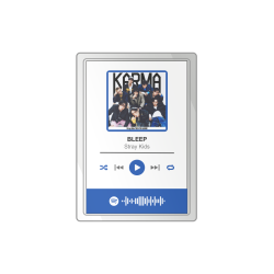 Perłowy magnes z kartą muzyczną Stray Kids - KARMA