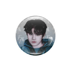 Perłowa przypinka SEVENTEEN FML - Woozi