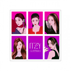 Mini plakat A3 - ITZY GUESS WHO