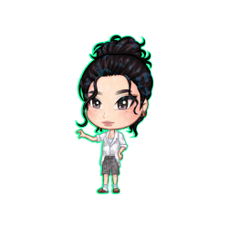 Naklejka holograficzna SKZ FAMILY - Hyunnie