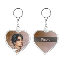 Brelok serce SEVENTEEN - Mingyu