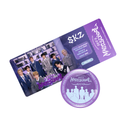 Przypinka perłowa Stray Kids - 4TH FANMEETING: SKZ’S MAGIC SCHOOL (wersja 2) + BILET GRATIS!