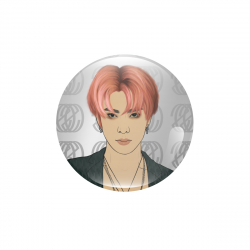 Srebrna przypinka NCT 127 Resonance - Jaehyun