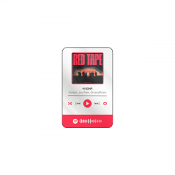 Karta muzyczna H1GHR MUSIC - H1GHR : RED TAPE