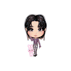 Naklejka holograficzna ATEEZ (GOLDEN HOUR PART 1) - SEONGHWA
