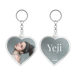 Brelok serce ITZY - Yeji