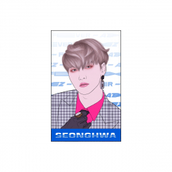 Karta przezroczysta ATEEZ ZERO : FEVER -  Seonghwa