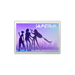 Holograficzny magnes KPop Demon Hunters - HUNTR/X