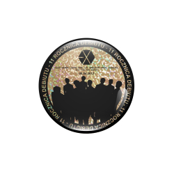 Przypinka holograficzna - EXO 11 Rocznica Debiutu