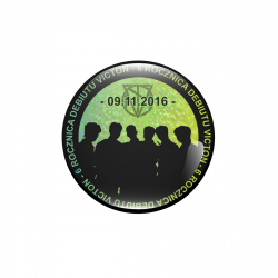 Przypinka holograficzna - VICTON 6 Rocznica Debiutu