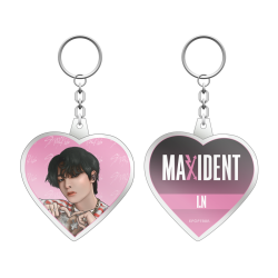 Brelok serce Stray Kids MAXIDENT - I.N