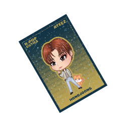 Pocztówka holograficzna ATEEZ (GOLDEN HOUR PART 1) - HONGJOONG