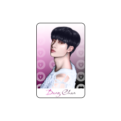 Karta przezroczysta Stray Kids - Bang Chan