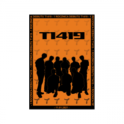 Mini plakat A3 - T1419 1 Rocznica Debiutu