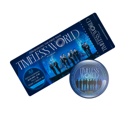 Holograficzna przypinka ZEROBASEONE THE FIRST TOUR: TIMELESS WORLD (wersja 2) + BILET GRATIS!
