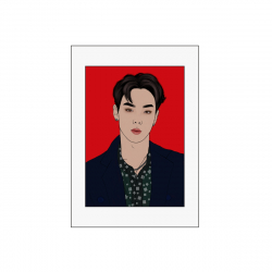 Limitowana Grafika - Monsta X FATAL LOVE - Shownu