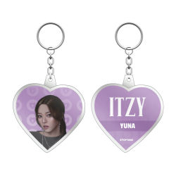 Brelok serce ITZY - Yuna