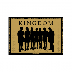 Mini plakat A4 - 1 Rocznica Debiutu KINGDOM