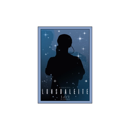 Mini plakat A4 - BAEKHYUN: Lonsdaleite (dot) IN CINEMAS