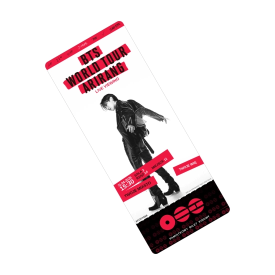 PAMIĄTKOWY BILET - BTS World Tour ‘ARIRANG’: Live Viewing